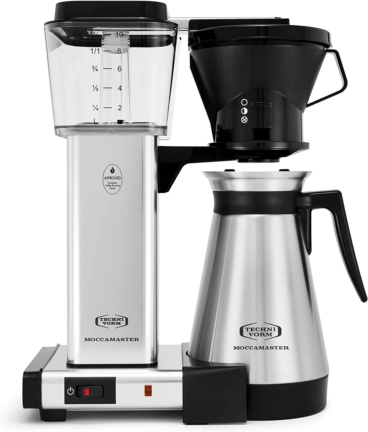 Technivorm Moccamaster KBT 741 Thermo Coffeemaker - Stainless Steel
